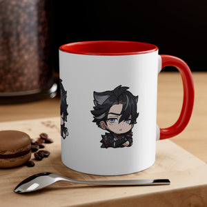 Genshin Impact Wriothesley Accent Coffee Mug, 11oz Cups Mugs Cup Gift For Gamer Gifts Game Anime Fanart Fan Birthday Valentine's Christmas