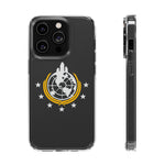 Load image into Gallery viewer, Helldivers 2 Superearth Phone Clear Cases Helldiver Funny Cute Cool Gift For Gamer Game Him Her Logo Birthday Gifts Mobile Case
