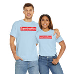 Load image into Gallery viewer, Superbestfriend Unisex Heavy Cotton Tee Shirt T-shirt super Inspired Funny Bestfriend Bestfriends Appreciation Gift For BFF Thank You Thankful Birthday Christmas

