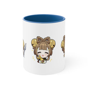 Yaoyao Genshin Impact Accent Coffee Mug, 11oz Cups Mugs Cup Gift For Gamer Gifts Game Anime Fanart Fan Birthday Valentine's Christmas