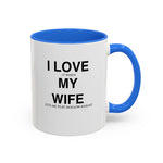 Load image into Gallery viewer, Hollow Knight Wife Mug — "I Love It When My Wife Lets Me Play Hollow Knight" Ceramic Coffee Mug
