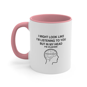 Hearts Of Iron IV 4 Coffee Mug, 11oz I Might Look Like I'm Listening Cups Mugs Cup Gamer Gift For Him Her Game Cup Cups Mugs Birthday Christmas Valentine's Anniversary Gifts