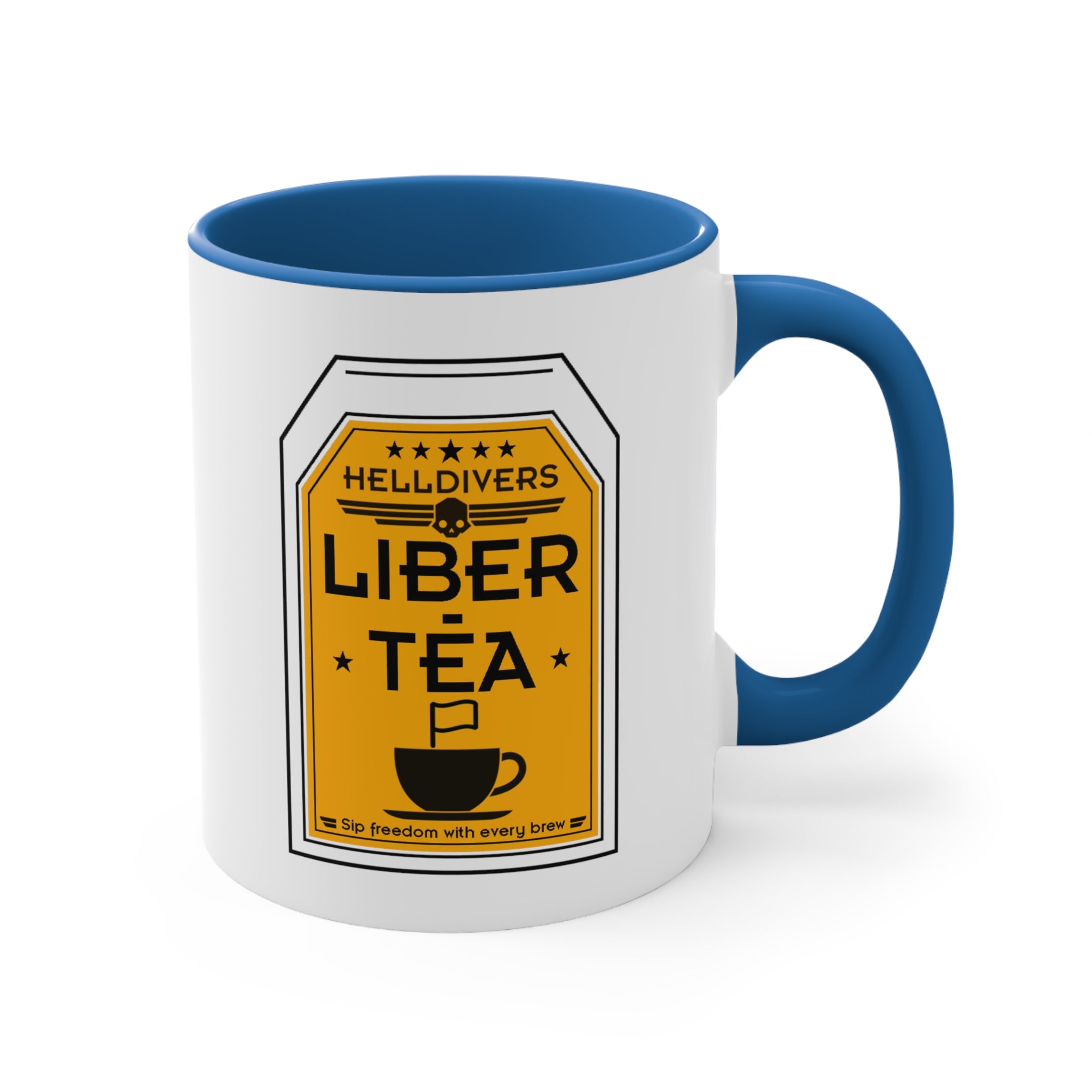 Helldivers Liber-Tea Accent Coffee Mug, 11oz