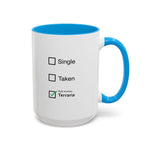Load image into Gallery viewer, Terraria Checklist Coffee Mug (11oz &amp; 15oz) - Gamer Gift
