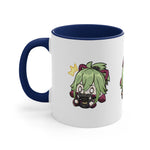 Load image into Gallery viewer, Kuki Genshin Impact Accent Coffee Mug, 11oz Cups Mugs Cup Gift For Gamer Gifts Game Anime Fanart Fan Birthday Valentine&#39;s Christmas
