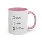 Load image into Gallery viewer, Hollow Knight Gaming Mug — "Busy Playing" Checkbox Coffee Cup (11oz/15oz)
