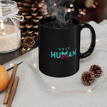 Load image into Gallery viewer, Once Human Black Mug (11oz, 15oz) Gift for gamers friend friends girlfriend boyfriend deviant deviation cup present gifts birthday valentine
