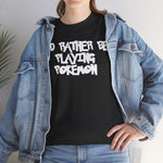 Load image into Gallery viewer, Poke mon I&#39;d Rather Be Playing Unisex Heavy Cotton Tee Gamer Shirt Tshirt T-shirt Gamer Gift For Him Her Game Cup Cups Mugs Birthday Christmas Valentine&#39;s Anniversary Gifts

