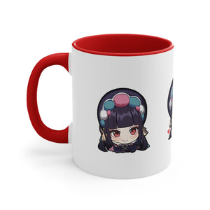 Yunjin Genshin Impact Accent Coffee Mug, 11oz Cups Mugs Cup Gift For Gamer Gifts Game Anime Fanart Fan Birthday Valentine's Christmas