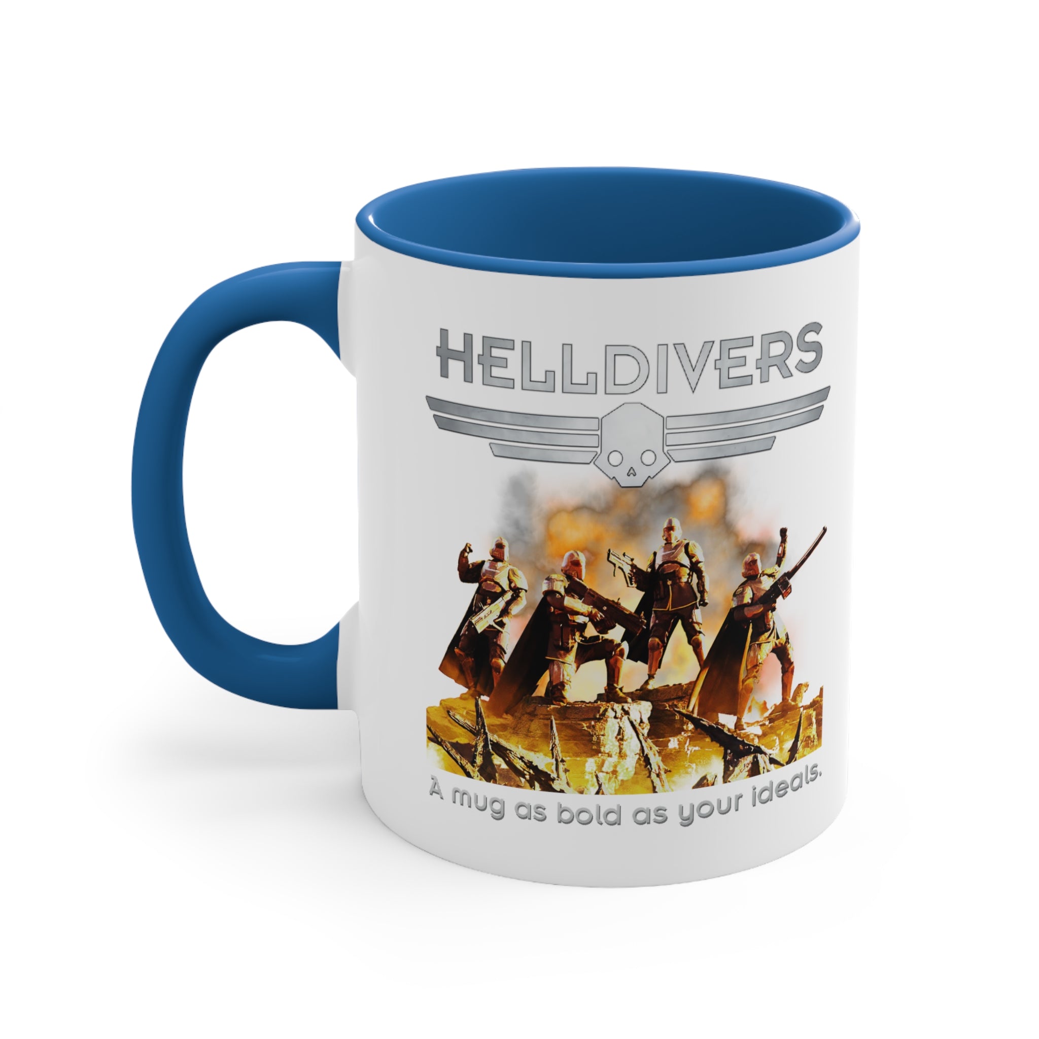 Helldivers Accent Coffee Mug, 11oz