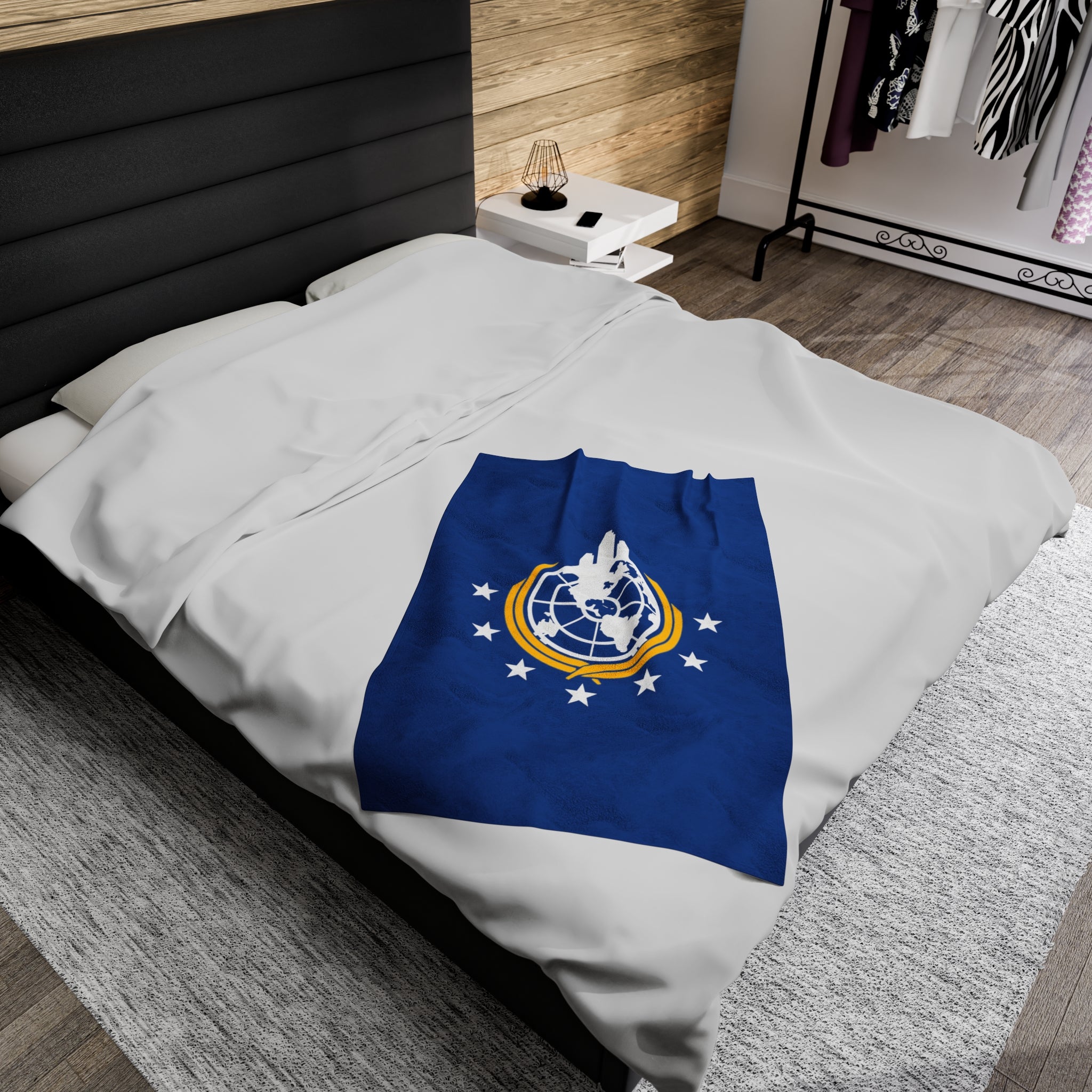 Helldivers 2 Superearth Flag Velveteen Plush Blanket Helldiver Gift Bedding Bed Cover Cape Flag Couple Single Gamer Game Gifts Birthday Christmas Anniversary