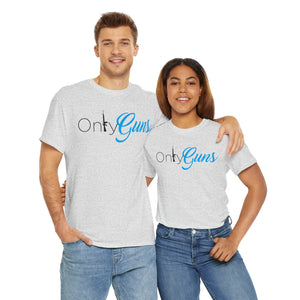 Onlyguns V2 Onlyfans Inspired Funny Unisex Heavy Cotton Tee