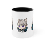 Load image into Gallery viewer, Lynette Genshin Impact Accent Coffee Mug, 11oz Cups Mugs Cup Gift For Gamer Gifts Game Anime Fanart Fan Birthday Valentine&#39;s Christmas
