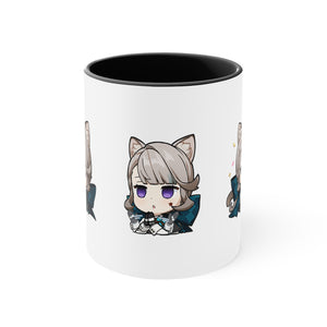 Lynette Genshin Impact Accent Coffee Mug, 11oz Cups Mugs Cup Gift For Gamer Gifts Game Anime Fanart Fan Birthday Valentine's Christmas