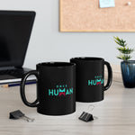 Load image into Gallery viewer, Once Human Black Mug (11oz, 15oz) Gift for gamers friend friends girlfriend boyfriend deviant deviation cup present gifts birthday valentine
