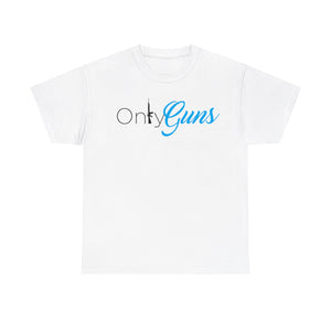 Onlyguns V2 Onlyfans Inspired Funny Unisex Heavy Cotton Tee