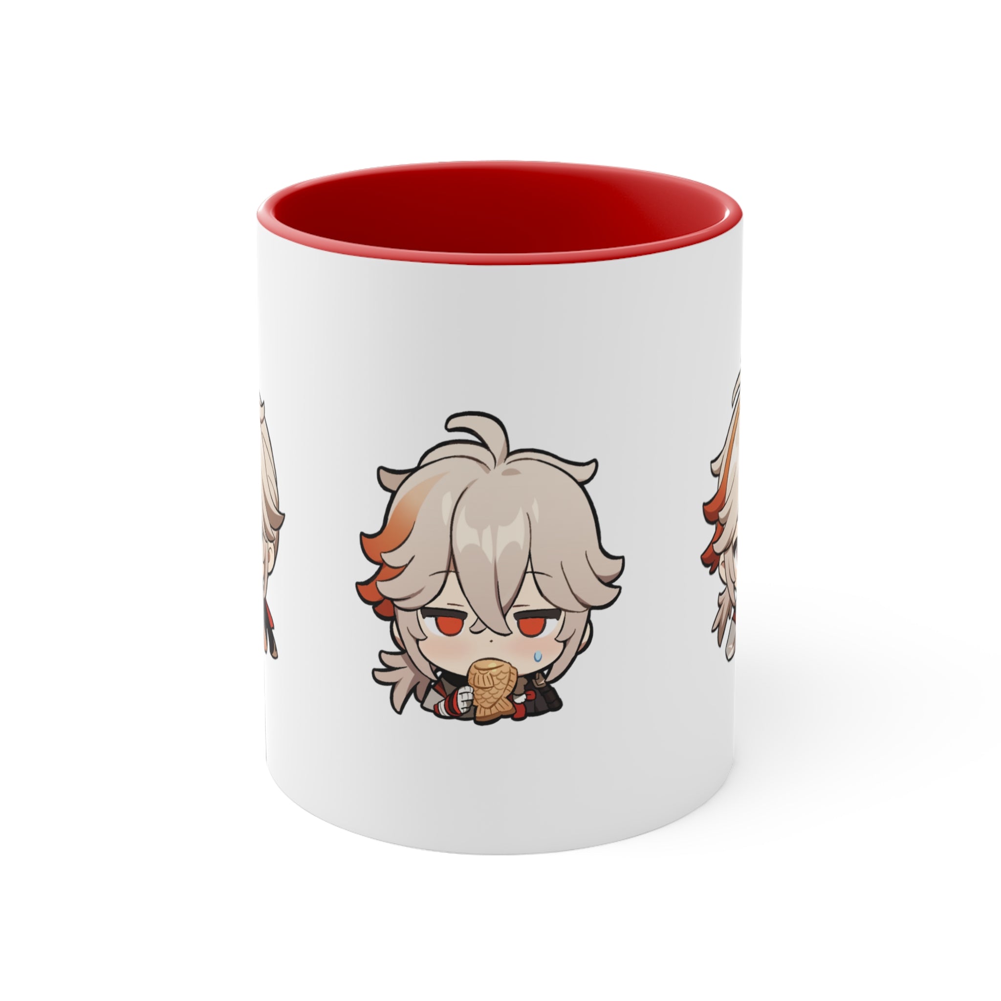 Kazuha Genshin Impact Accent Coffee Mug, 11oz Cups Mugs Cup Gift For Gamer Gifts Game Anime Fanart Fan Birthday Valentine's Christmas