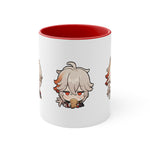 Load image into Gallery viewer, Kazuha Genshin Impact Accent Coffee Mug, 11oz Cups Mugs Cup Gift For Gamer Gifts Game Anime Fanart Fan Birthday Valentine&#39;s Christmas
