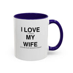 Load image into Gallery viewer, Hollow Knight Wife Mug — "I Love It When My Wife Lets Me Play Hollow Knight" Ceramic Coffee Mug
