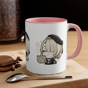 Freminet Genshin Impact Accent Coffee Mug, 11oz Cups Mugs Cup Gift For Gamer Gifts Game Anime Fanart Fan Birthday Valentine's Christmas
