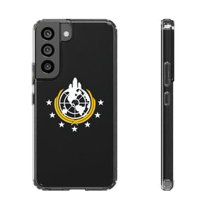 Helldivers 2 Superearth Phone Clear Cases Helldiver Funny Cute Cool Gift For Gamer Game Him Her Logo Birthday Gifts Mobile Case
