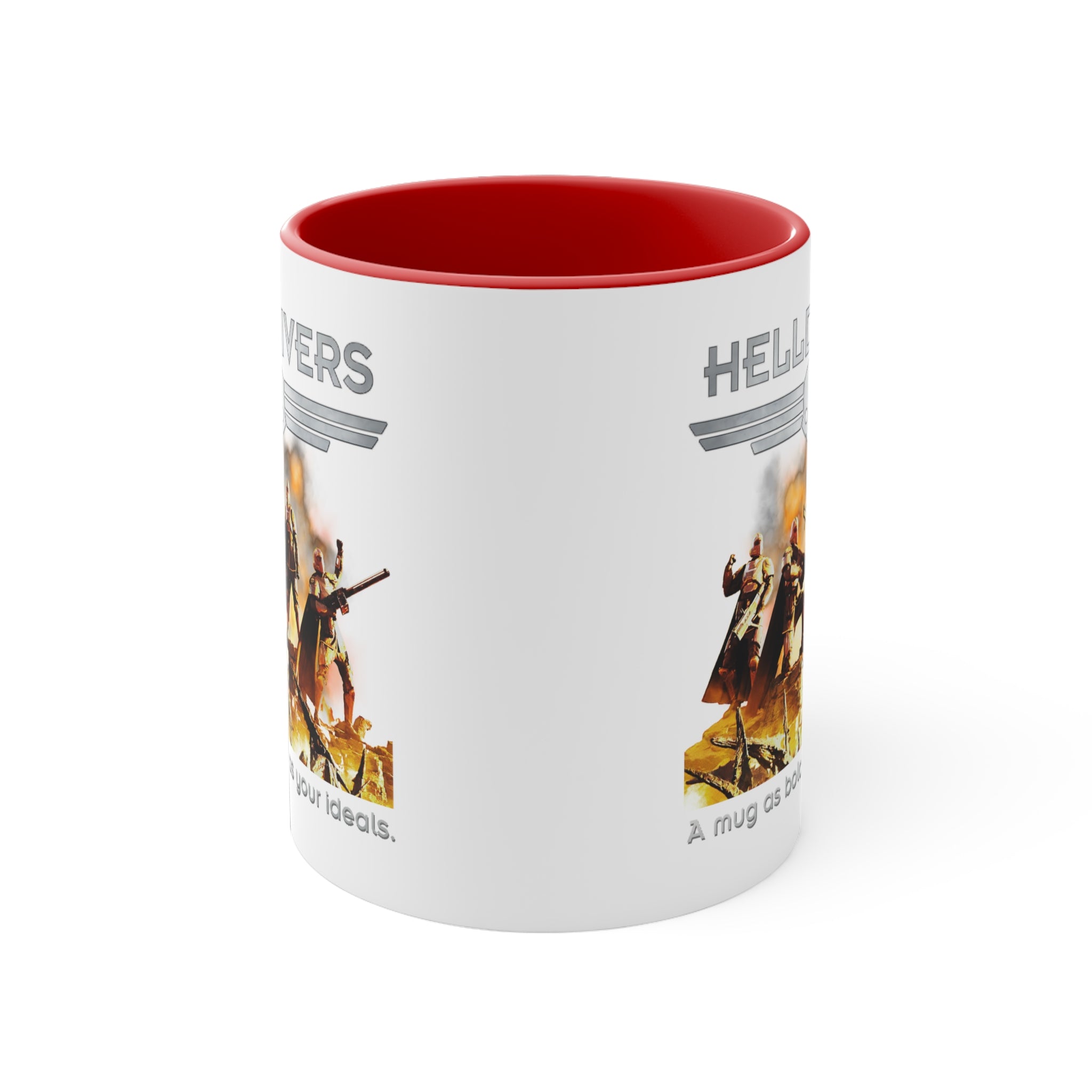 Helldivers Accent Coffee Mug, 11oz