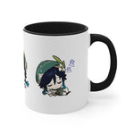 Load image into Gallery viewer, Venti Genshin Impact Accent Coffee Mug, 11oz  Cups Mugs Cup Gift For Gamer Gifts Game Anime Fanart Fan Birthday Valentine&#39;s Christmas
