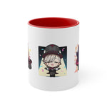 Load image into Gallery viewer, Lyney Genshin Impact Accent Coffee Mug, 11oz Cups Mugs Cup Gift For Gamer Gifts Game Anime Fanart Fan Birthday Valentine&#39;s Christmas
