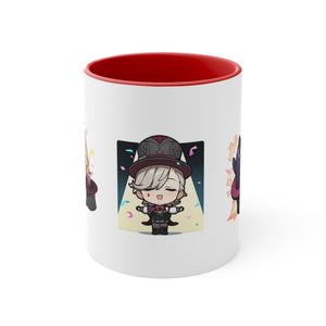 Lyney Genshin Impact Accent Coffee Mug, 11oz Cups Mugs Cup Gift For Gamer Gifts Game Anime Fanart Fan Birthday Valentine's Christmas