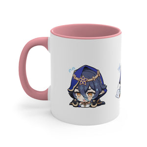 Layla Genshin Impact Accent Coffee Mug, 11oz Cups Mugs Cup Gift For Gamer Gifts Game Anime Fanart Fan Birthday Valentine's Christmas