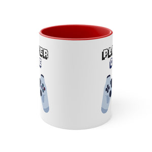 Player One & Two  Gamer Coffee Mug, 11oz Gamer Mug Couple Mug Gift For Him Gift For Her Valentine