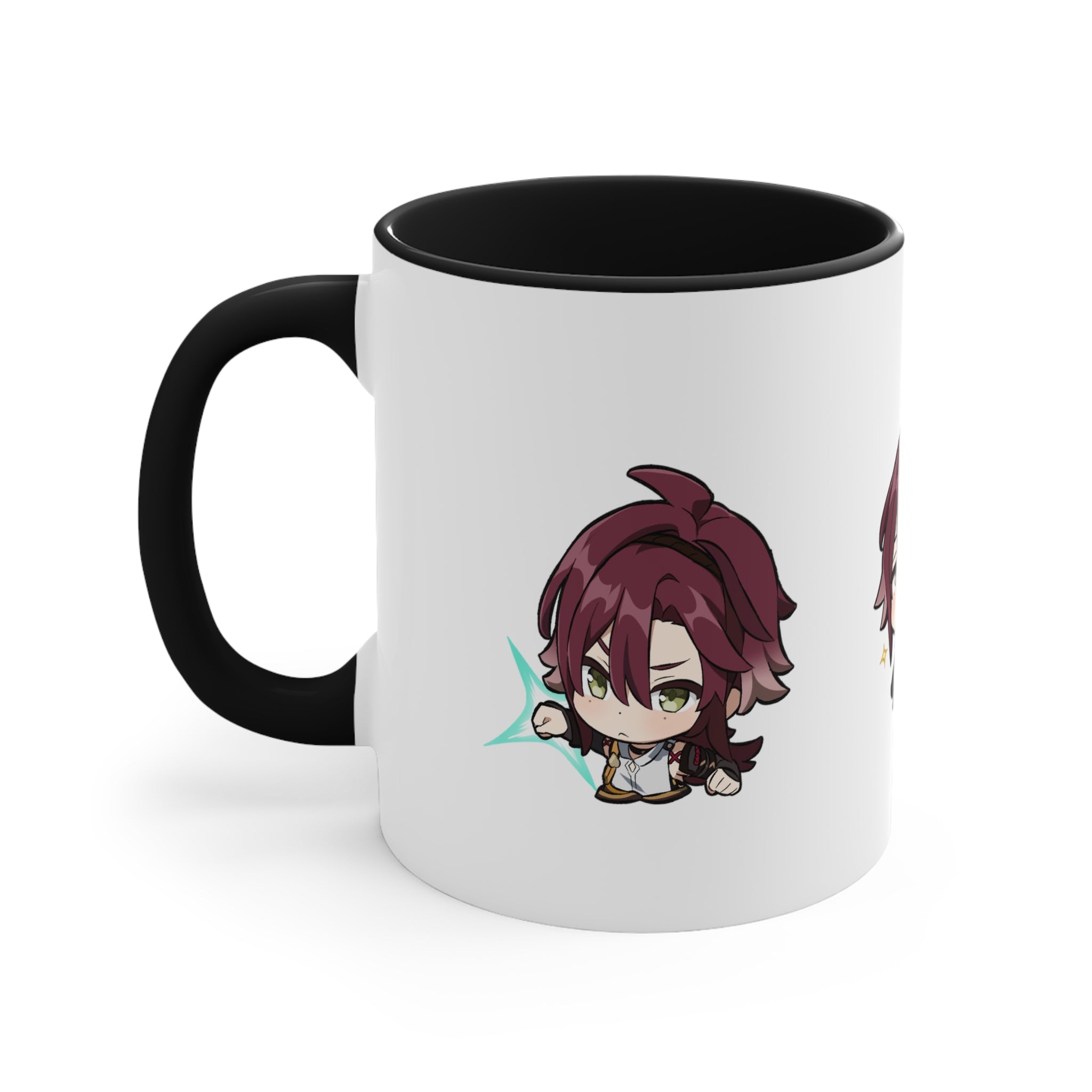 Heizou Genshin Impact Accent Coffee Mug, 11oz Cups Mugs Cup Gift For Gamer Gifts Game Anime Fanart Fan Birthday Valentine's Christmas