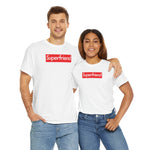 Load image into Gallery viewer, Superfriend Unisex Heavy Cotton Tee Shirt T-shirt super Inspired Funny Friend Friends Appreciation Gift For Colleague Thank You Thankful Birthday Christmas
