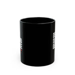 Load image into Gallery viewer, DENY DEFEND DEPOSE | Black Mug (11oz, 15oz)
