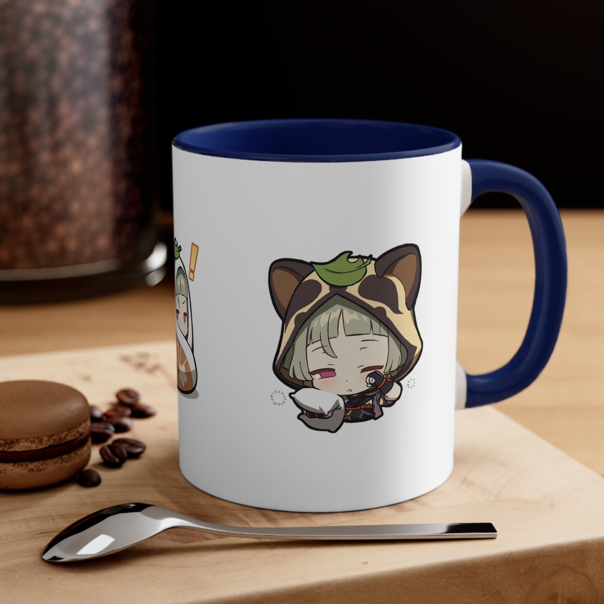 Sayu Genshin Impact Accent Coffee Mug, 11oz Cups Mugs Cup Gift For Gamer Gifts Game Anime Fanart Fan Birthday Valentine's Christmas