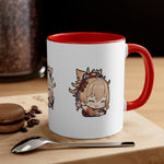 Load image into Gallery viewer, Yoimiya Genshin Impact Accent Coffee Mug, 11oz Cups Mugs Cup Gift For Gamer Gifts Game Anime Fanart Fan Birthday Valentine&#39;s Christmas
