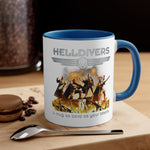 Load image into Gallery viewer, Helldivers Accent Coffee Mug, 11oz
