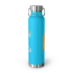 Load image into Gallery viewer, Helldivers 2 Liber-tea Copper Vacuum Insulated Bottle, 22oz Helldiver Liberty Libertea mug cup bottle flask tumbler How Bout A Nice Cup Of Libertea
