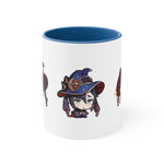 Load image into Gallery viewer, Mona Genshin Impact Accent Coffee Mug, 11oz Cups Mugs Cup Gift For Gamer Gifts Game Anime Fanart Fan Birthday Valentine&#39;s Christmas
