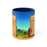 Load image into Gallery viewer, Stardew Valley Tea Coffee Mug  Stardew Valley Gift, Valley Coffee Mug, Stardew Valley Game, Stardew Valley Cup, Stardew Mug, Video Game Mug, Gamer Mug
