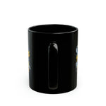 Load image into Gallery viewer, May The Forties Be With You Black Mug (11oz, 15oz) Star Themed Birthday Space 40 40s Galaxy Galactic Christmas Valentine&#39;s Gift Cup Nostalgia
