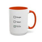 Load image into Gallery viewer, Terraria Checklist Coffee Mug (11oz &amp; 15oz) - Gamer Gift
