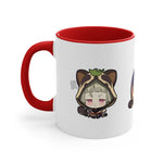 Load image into Gallery viewer, Sayu Genshin Impact Accent Coffee Mug, 11oz Cups Mugs Cup Gift For Gamer Gifts Game Anime Fanart Fan Birthday Valentine&#39;s Christmas
