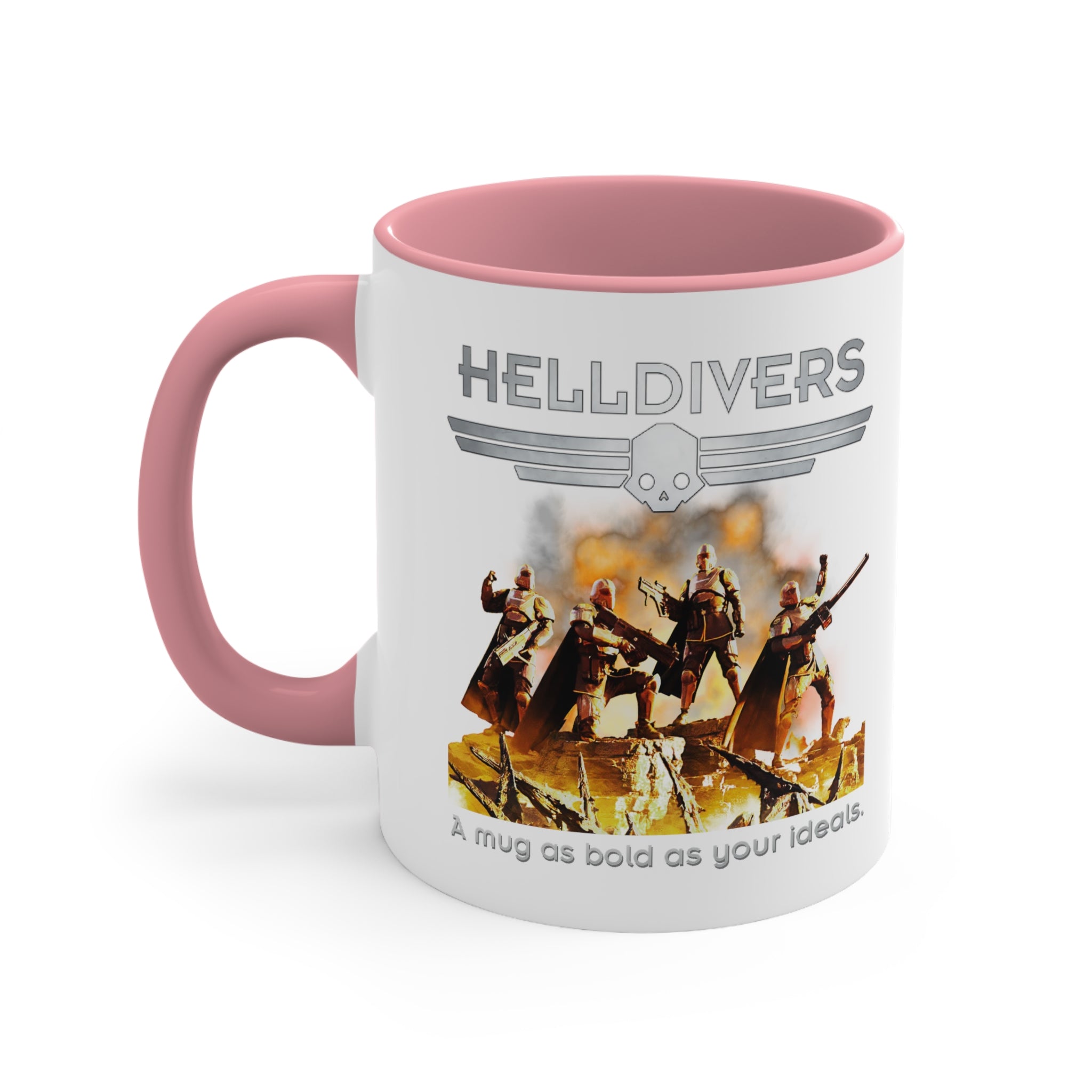 Helldivers Accent Coffee Mug, 11oz