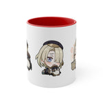 Load image into Gallery viewer, Freminet Genshin Impact Accent Coffee Mug, 11oz Cups Mugs Cup Gift For Gamer Gifts Game Anime Fanart Fan Birthday Valentine&#39;s Christmas

