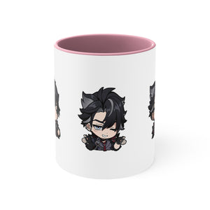 Genshin Impact Wriothesley Accent Coffee Mug, 11oz Cups Mugs Cup Gift For Gamer Gifts Game Anime Fanart Fan Birthday Valentine's Christmas