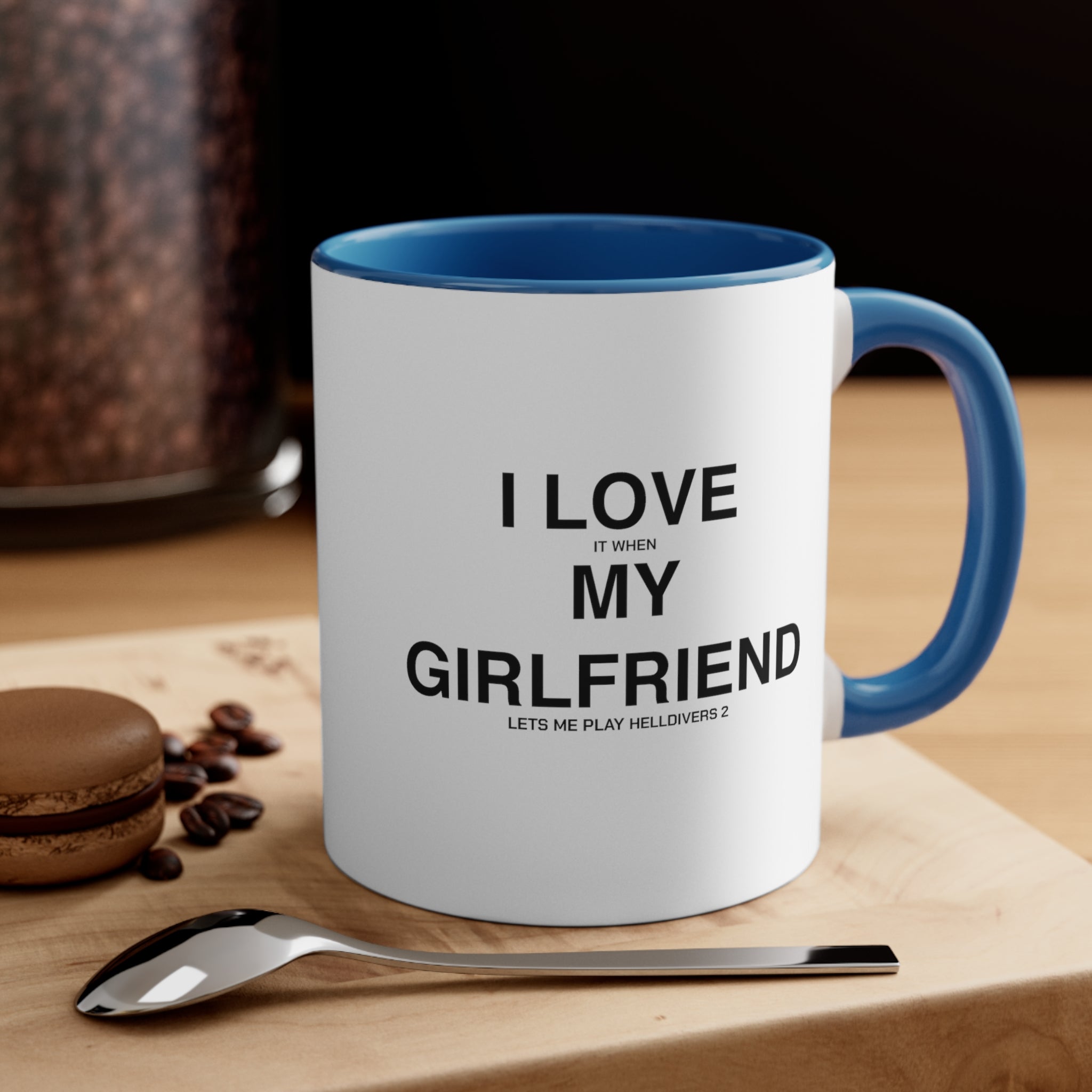Helldivers 2 Girlfriend Coffee Mug,11oz I Love It When My Girlfriend Let Me Play Helldivers 2 Gift For Boyfriend Funny Joke Comedy Helldivers Cup Humor Humour