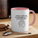 Load image into Gallery viewer, Elden Ring Funny Coffee Mug, 11oz I Might Look Like I&#39;m Listening Humor Humour Joke Birthday Christmas Valentine&#39;s Gift Cup
