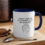 Load image into Gallery viewer, Elder Scrolls Coffee Mug, 11oz I Might Look Like I&#39;m Listening Joke Humour Humor Birthday Christmas Valentine&#39;s Gift Cup
