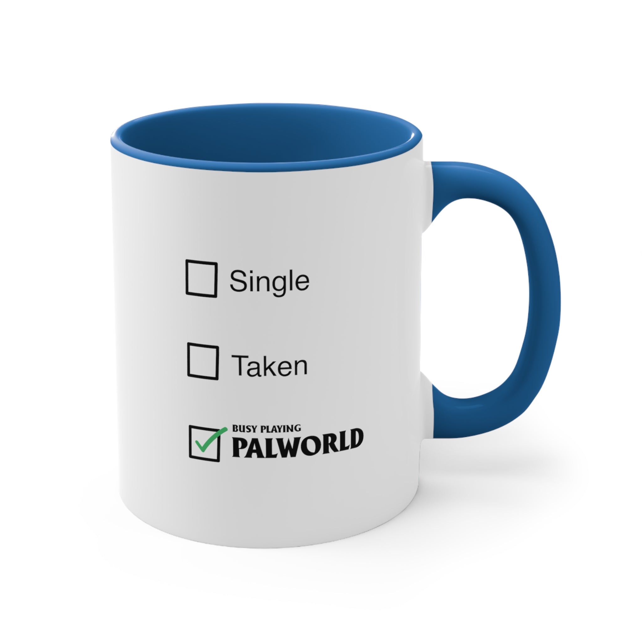 Palworld Single Taken Coffee Mug, 11oz Funny Gift For Him Gift For Her Birthday Christmas Valentine